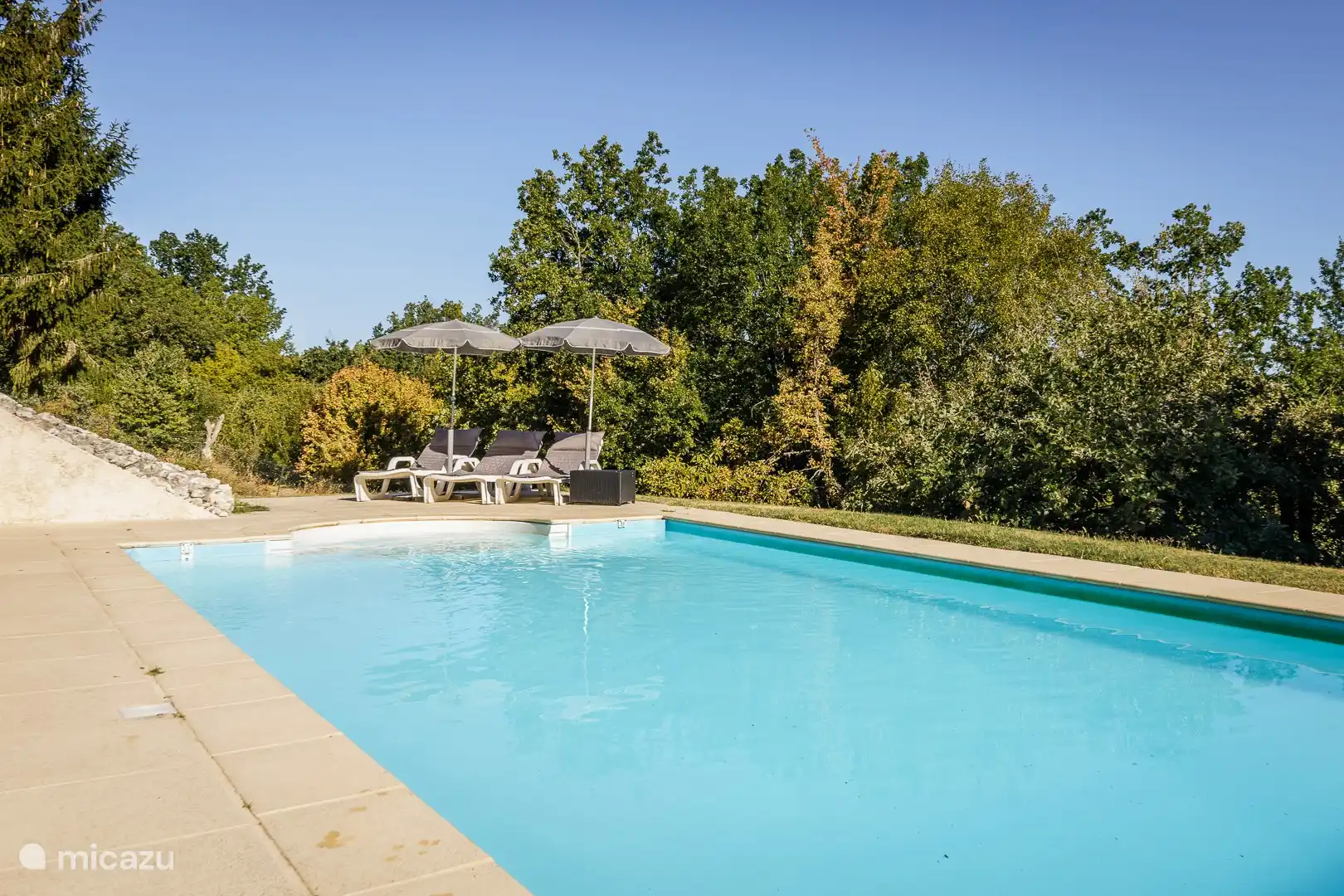 The large swimming pool