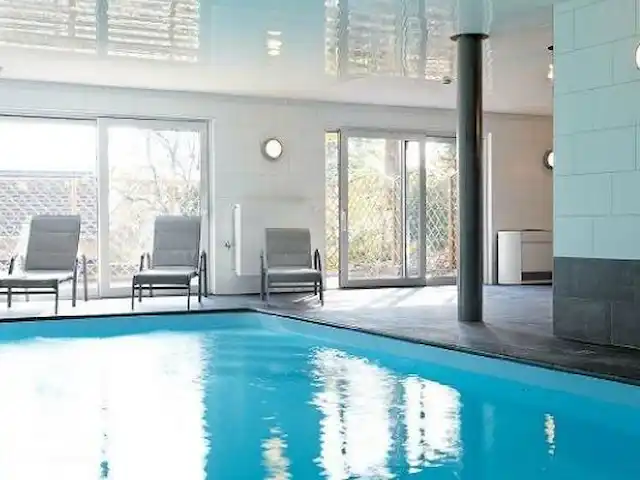 Villa Jannick | Belgique, Ardennes, Stavelot - villa Vue sur la piscine et la terrasse extérieure