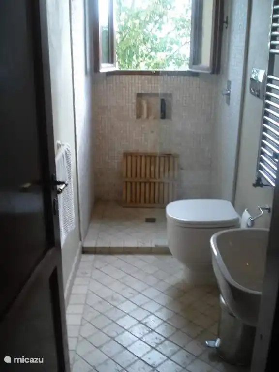 1. Stock Badezimmer mit grosse Dusche regen