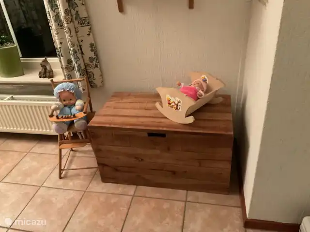 vakantiehuis huren in Nederland, Drenthe, Diever – Huis Drenthe Dekenkist met speelgoed