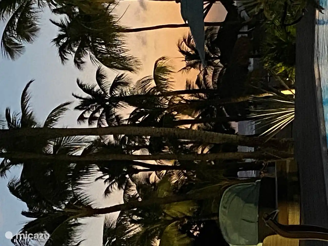 Atardecer en los hoteles