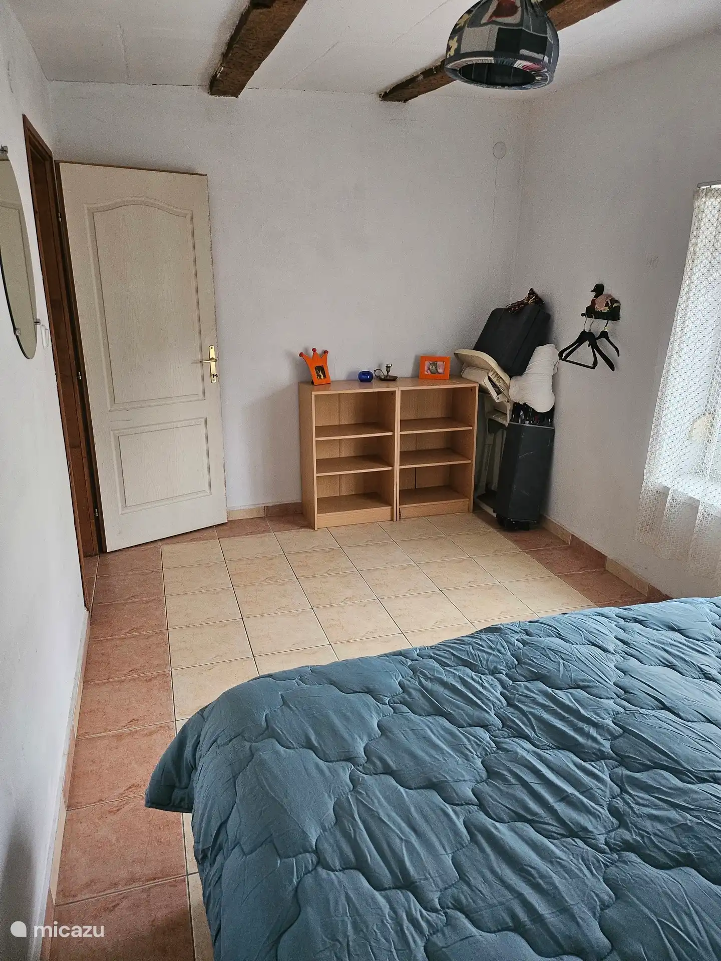 Vorderseite des Schlafzimmers