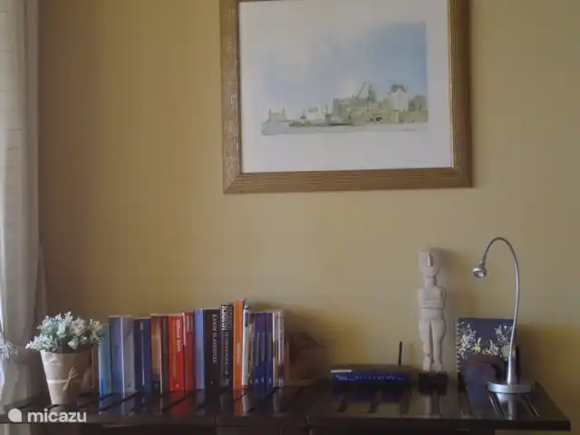 Dushipalm en Curazao, Curazao Centro, Piscadera - apartamento Mesa de trabajo con Wifi