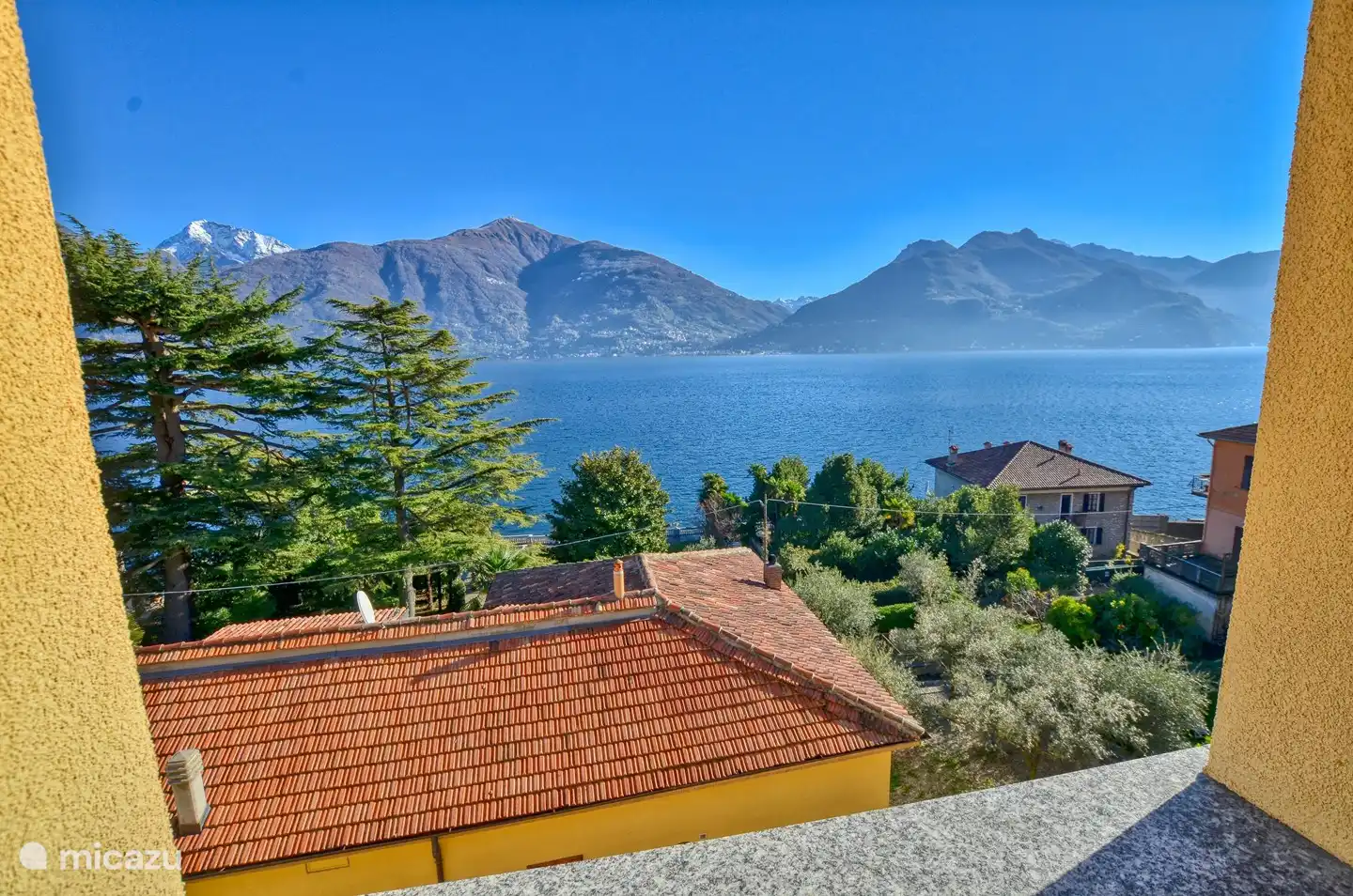 La vista desde el dormitorio principal. Despertar maravillosamente, ¿no es así?