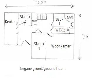 Plattegrond begane grond