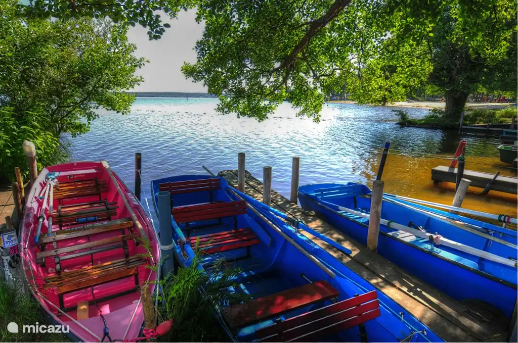 Het meer van Leon op nog geen km van La Maison Aquitaine