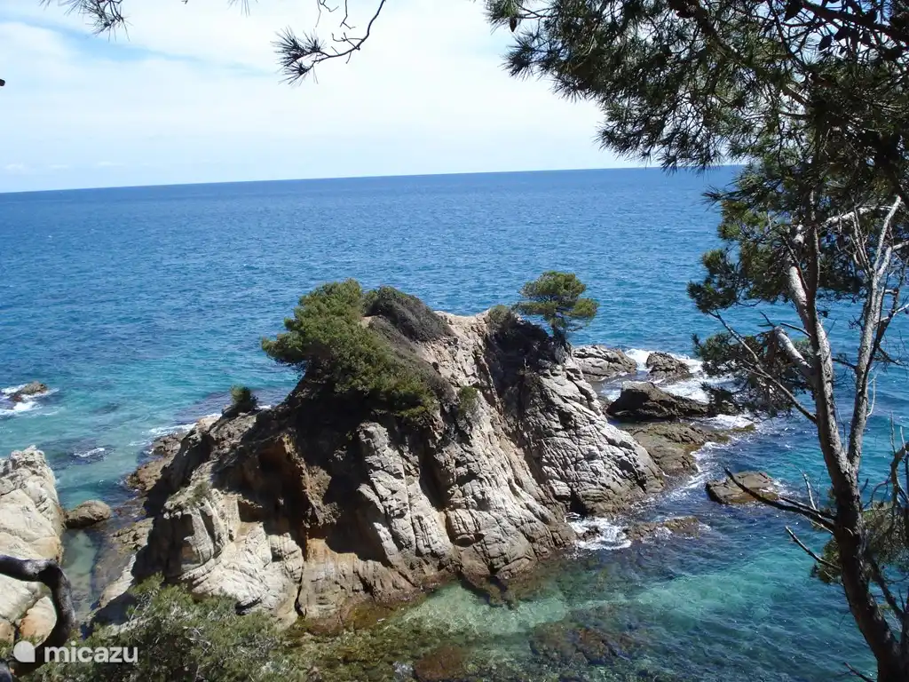 Nur ein Bild von der schönen Costa Brava, in dem Bereich, in dem sich die Villa befindet.