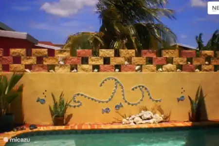 Vakantiehuis Aruba, Noord, Tanki Leendert villa Prive villa. Sunny side villa Zwembad
