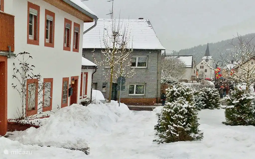 Cuento de hadas en invierno