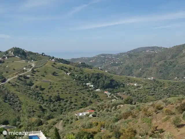 Villa Godoy | Espagne, Andalousie, Frigiliana - villa Vue sur l'océan. à seulement 15 minutes en voiture des plages de Nerja.