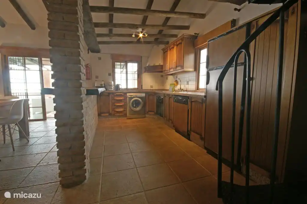 Cocina muy completa.