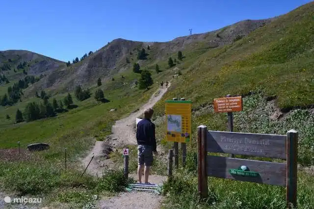 Caminando desde el Col d'Allos hasta nuestra casa