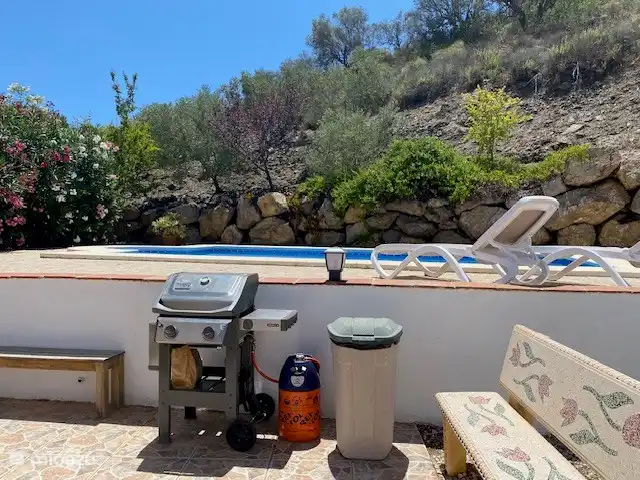 Los Pajaros | Espagne, Costa del Sol, Torrox - maison de vacances Barbecue à gaz sur la 'terrasse ouverte'