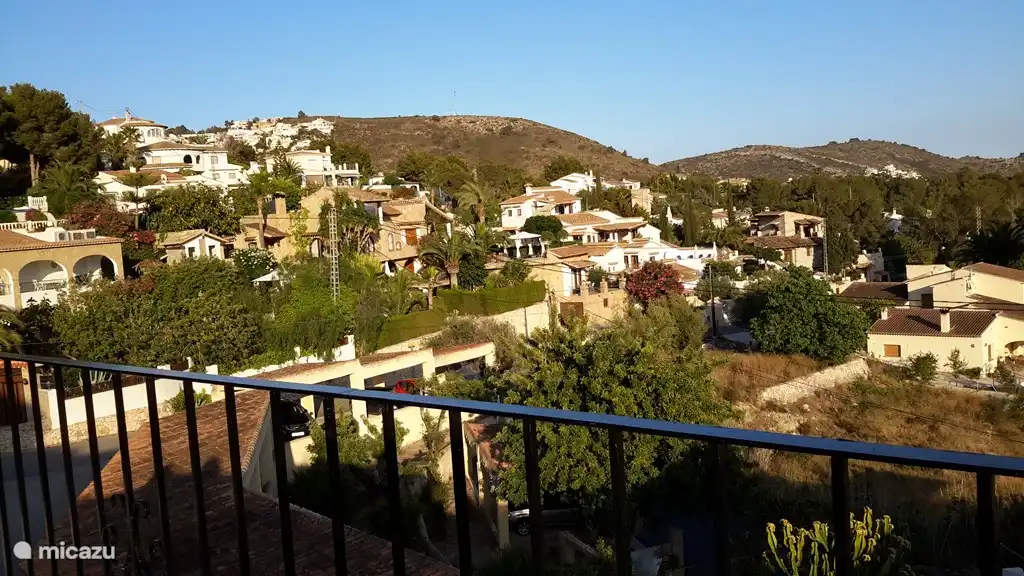 Vue depuis la terrasse vers Javea.