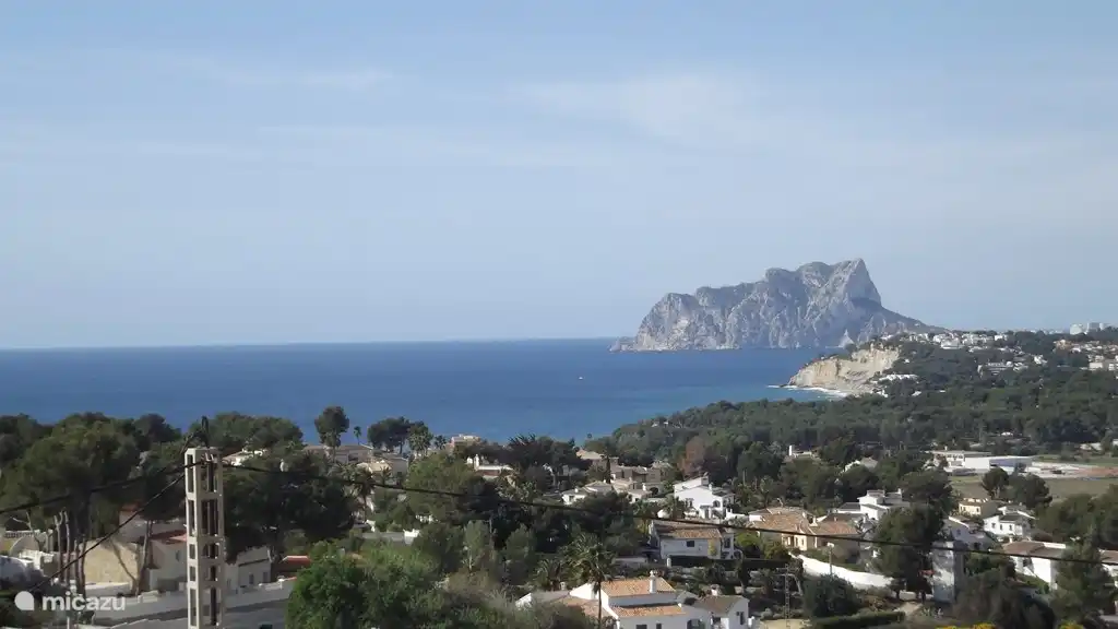 Vue depuis la terrasse sur le toit.