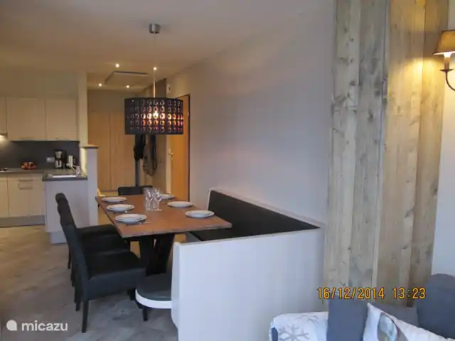 Aineckblick TOP 14 | Autriche, Salzburgerland, Sankt Margarethen im Lungau - appartement Coin salon/salle à manger confortable pouvant accueillir jusqu'à 10 personnes