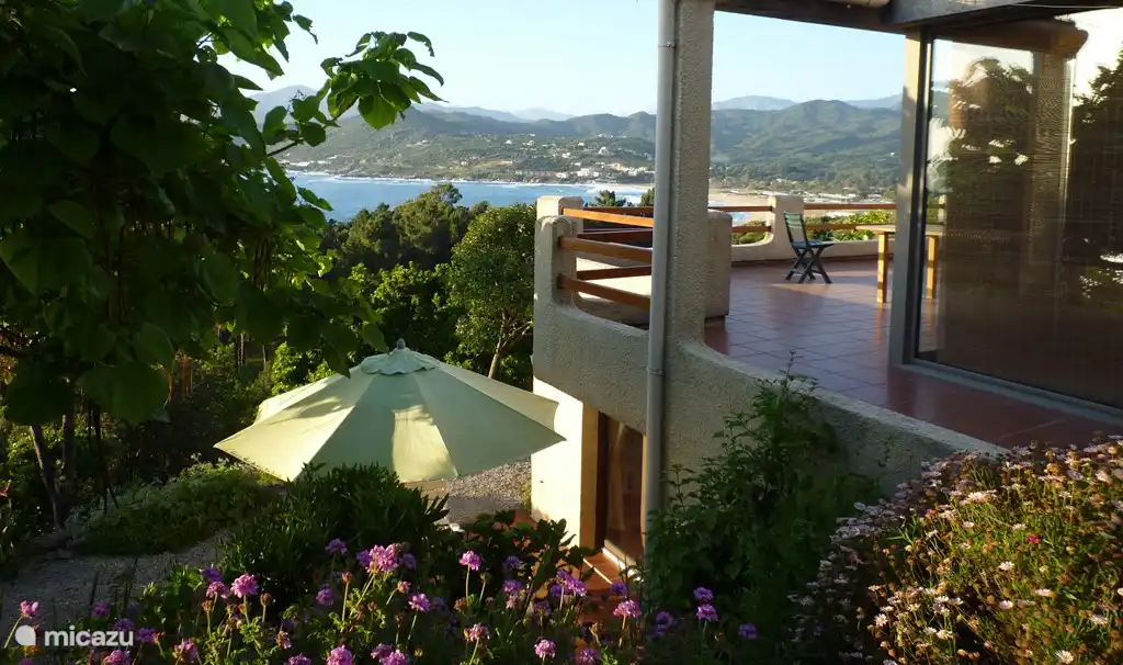 holiday home corsica View over the Golfe de Sagone