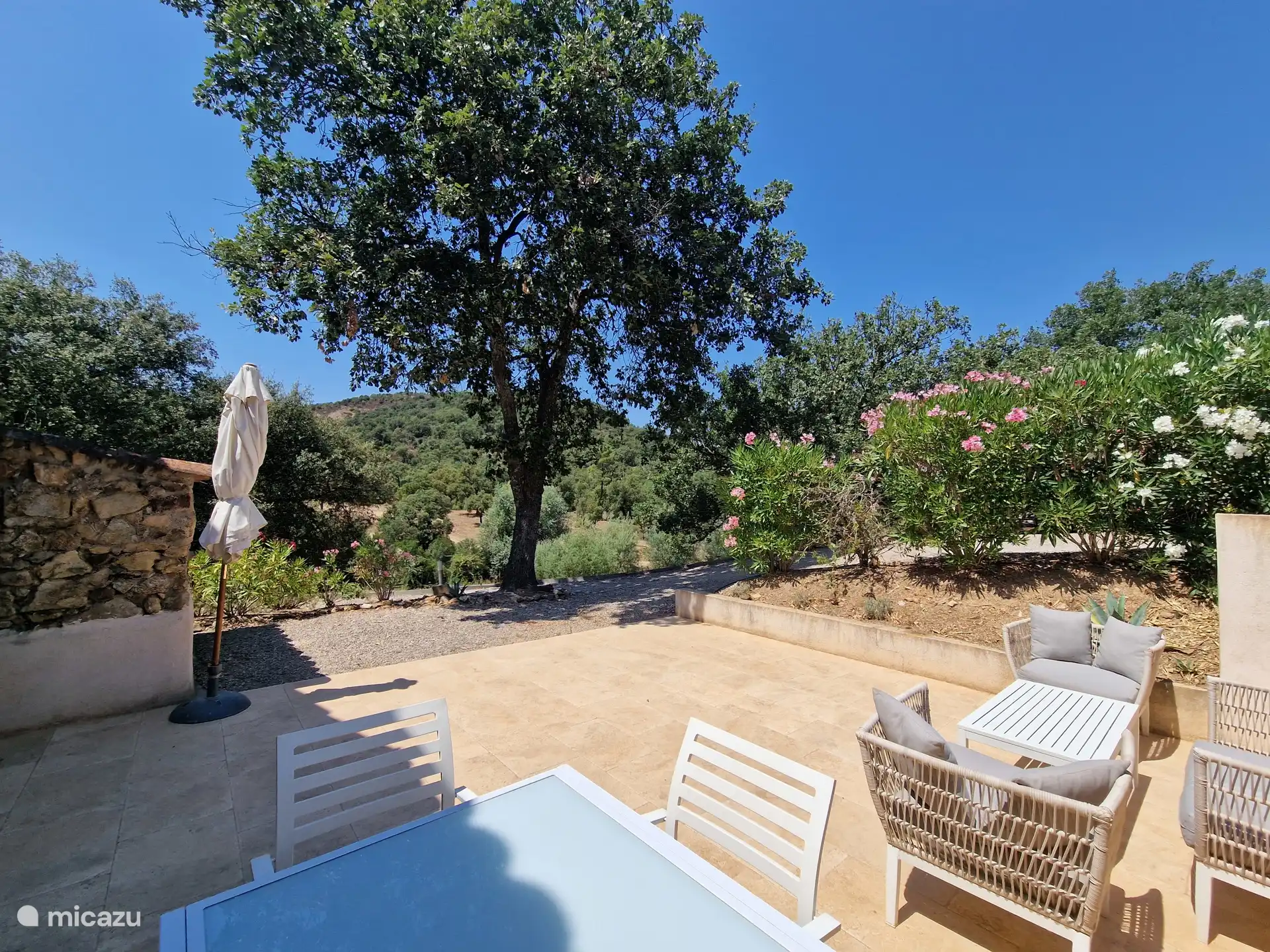 Hermosas vistas despejadas de las montañas y la naturaleza