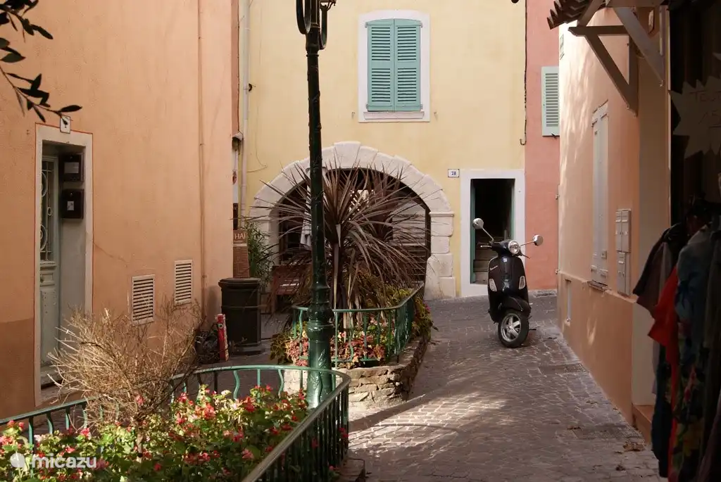 Hermoso centro de la ciudad de Saint Tropez