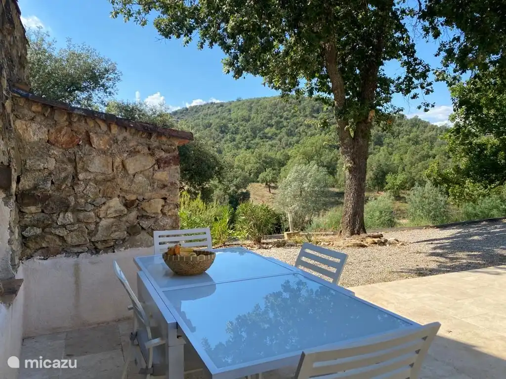 Vista despejada desde la terraza