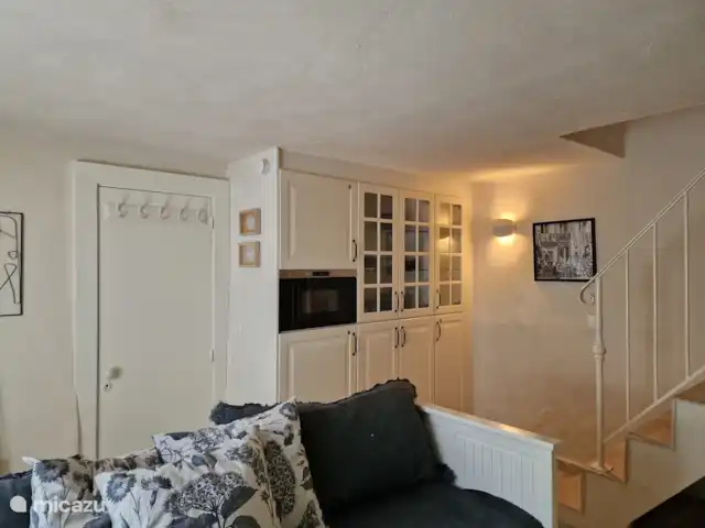 Hameau des Claudins No. 3 Vernet en Francia, Costa Azul, Le Plan-de-la-Tour - casa vacacional Armarios de cocina con microondas