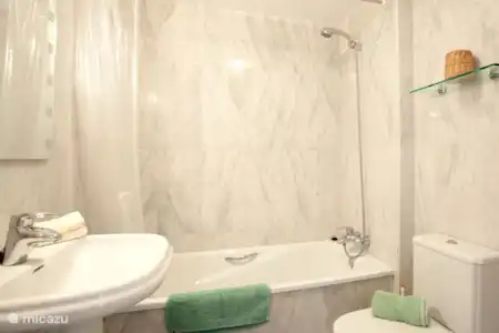 Vakantiehuis Spanje, Costa del Sol, Mijas Costa appartement Comfortable apartment Mijas Costa Badkamer