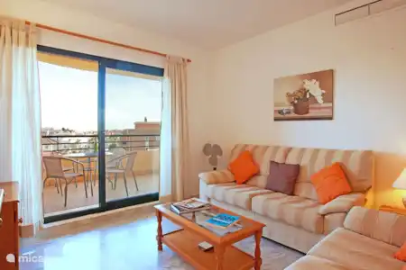 Vakantiehuis Spanje, Costa del Sol, Mijas Costa appartement Comfortable apartment Mijas Costa Woonkamer