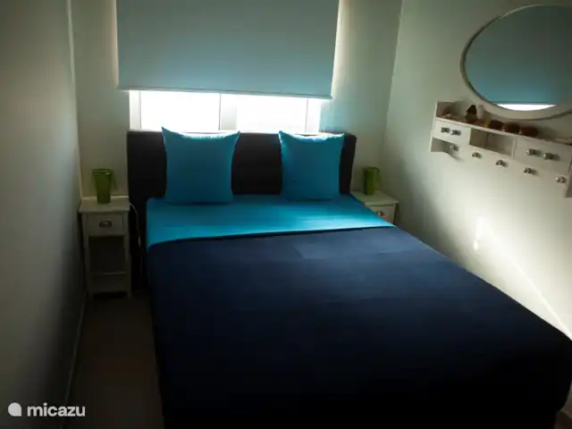 Casa Kontentu en Curazao, Bandabou (oeste), Fontein - casa vacacional el tercer dormitorio, por supuesto, también está equipado con aire acondicionado. En esta habitación hay un somier de 140x200