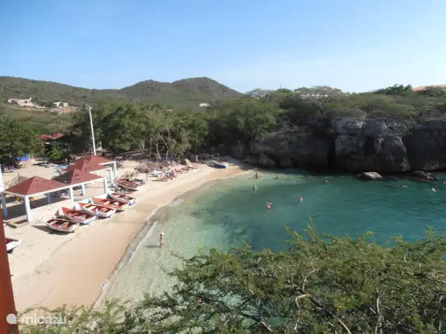 Casa Kontentu en Curazao, Bandabou (oeste), Fontein - casa vacacional Playa de la laguna. Uno de los lugares más hermosos para practicar esnórquel y buceo en Curazao