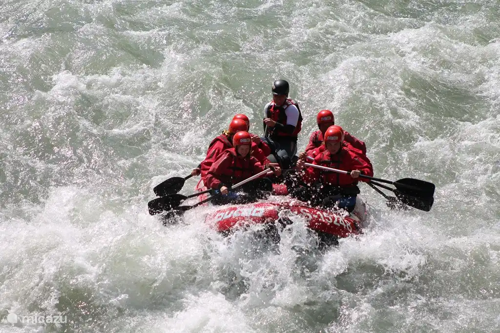 Rafting in the summer if you like spectacle.