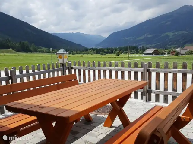 Aineckblick TOP 15 | Autriche, Salzburgerland, Sankt Margarethen im Lungau - maison de vacances Belle vue depuis la terrasse