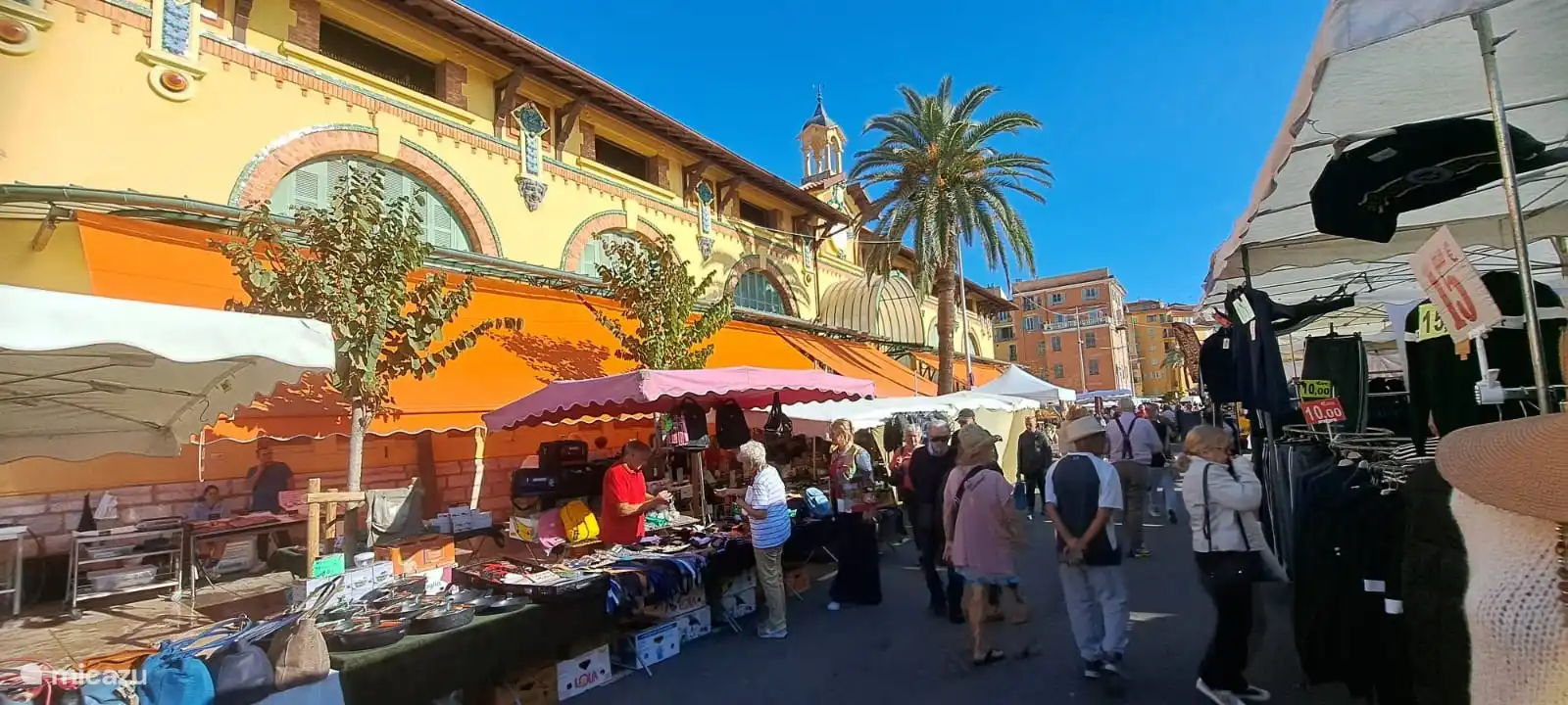 Samstagsmarkt in Menton