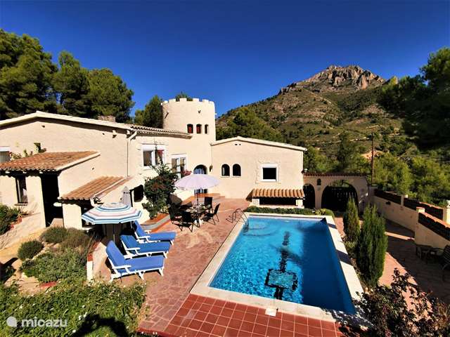 Holiday home in Spain, Costa Blanca, Monnegre - villa Casa Cielo Azul