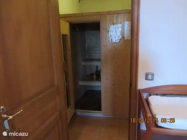 Vakantiehuis Cielle huren in België, Ardennen, La Roche-en-Ardenne - vakantiehuis Inkijk in ruimte waar de sauna is