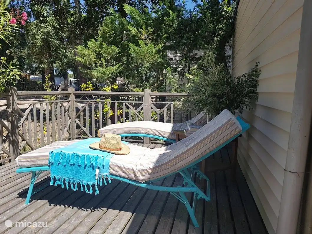 Buen lugar para leer, holgazanear o tomar una siesta por la tarde 