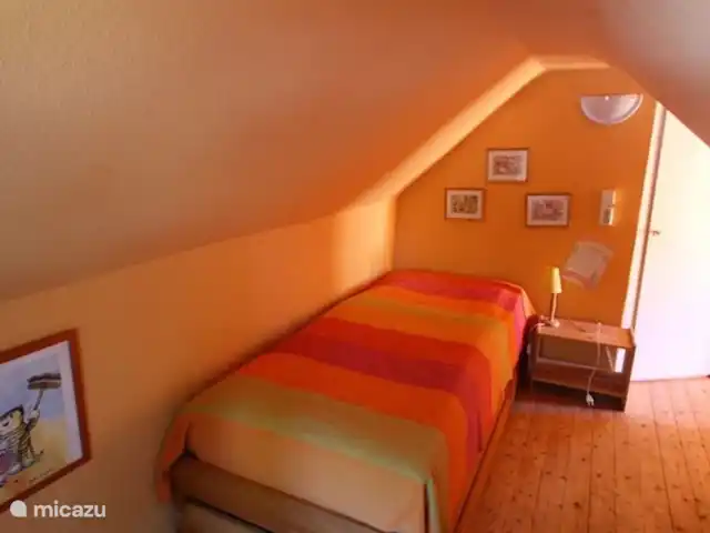 vakantiehuis huren in Zweden, Småland, Vägla (tussen Markaryd en Hallaryd) – Ellefors Slaapkamer 3, 1e verdieping.