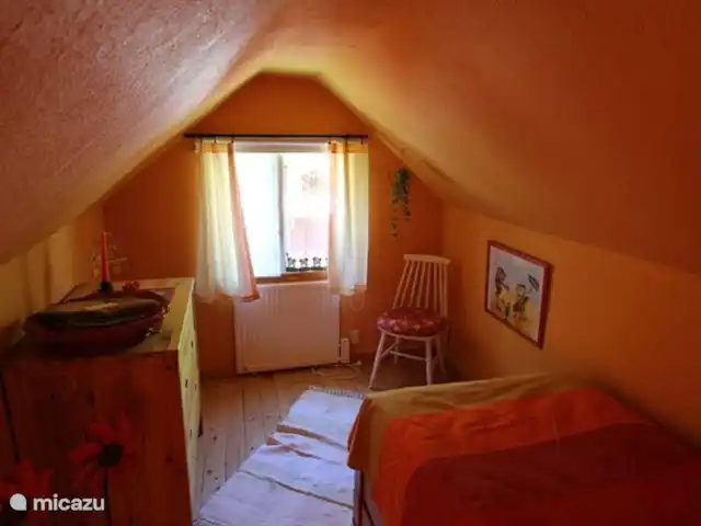 vakantiehuis huren in Zweden, Småland, Vägla (tussen Markaryd en Hallaryd) – Ellefors Slaapkamer 3, 1e verdieping