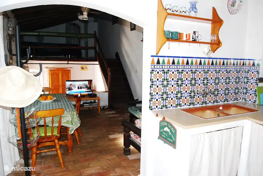 Cocina y sala de estar