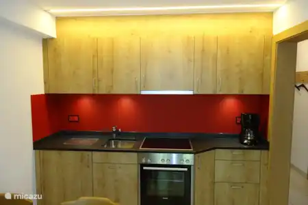 Vakantiehuis Zwitserland, Wallis, Saas-Fee appartement Huis Holiday Keuken