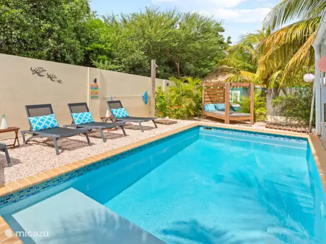 Location de Vacances Curaçao, Banda Ariba (est), Jan Thiel, villa - Kas di mi sono Piscine privée avec beaucoup d’intimité