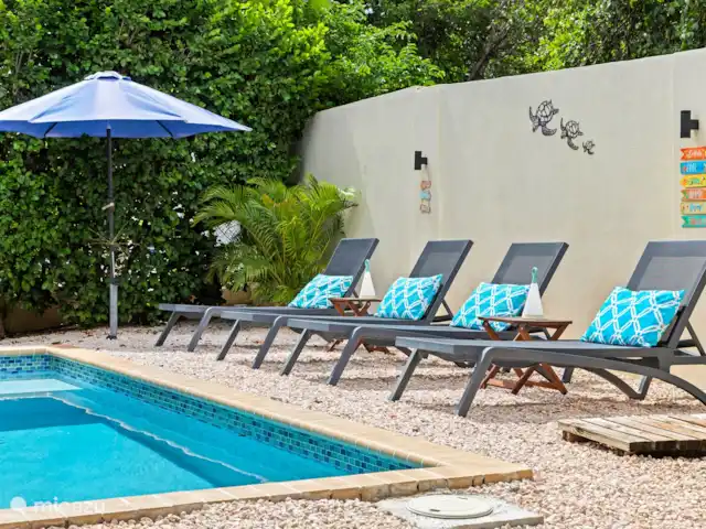 Location de Vacances Curaçao, Banda Ariba (est), Jan Thiel, villa - Kas di mi sono Piscine privée avec beaucoup d’intimité