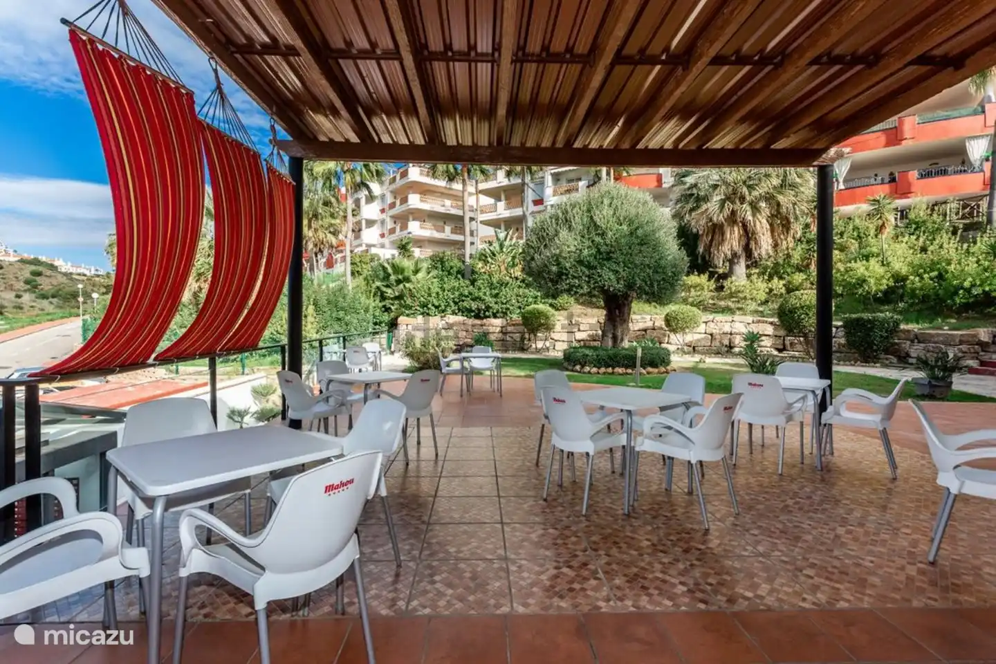 Restaurantje op het complex