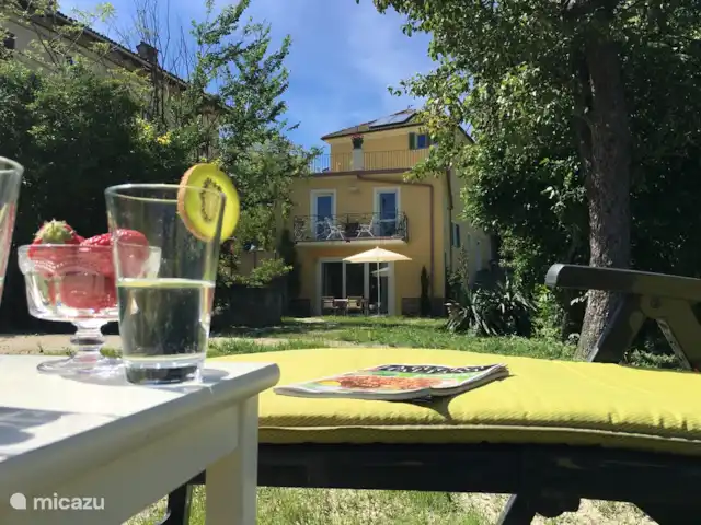 Casa Caroline: 1e verd.+ ruim balkon huren in Italië, Piëmont, Ovada - appartement De tuin