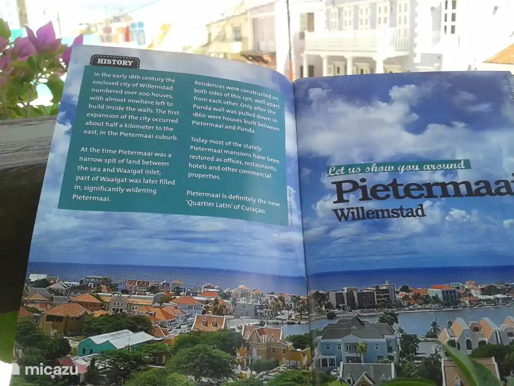Historic Pietermaai in Willemstad. Unesco World Heritage. Monuments. Punda.
