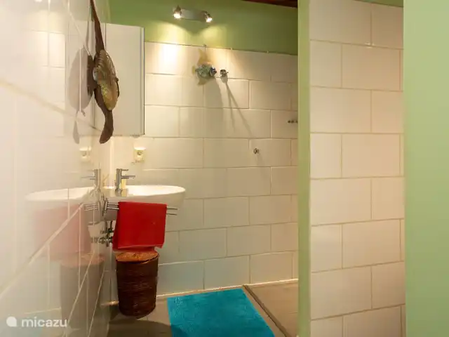 villa huren in Bonaire, Bonaire, Belnem – Cas Bon Majeti Elke slaapkamer heeft een eigen ensuite toilet en douche met warmwatervoorziening