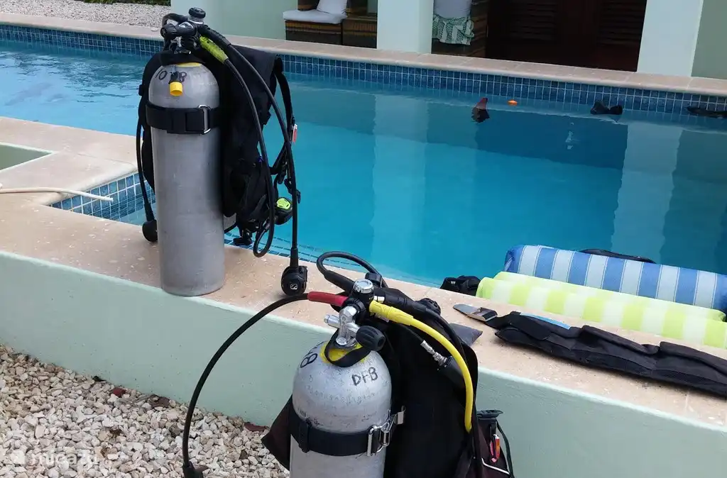 Bring your own diving gear? Our pool is deep enough to test your equipment.