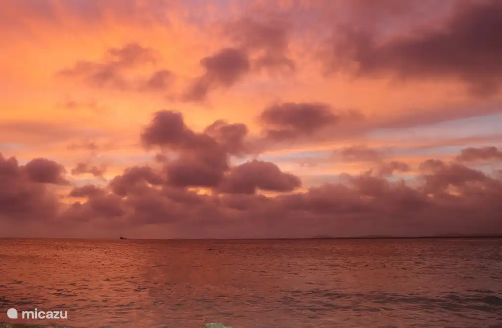 Enjoy the barbeque and the sunset from Donkey Beach