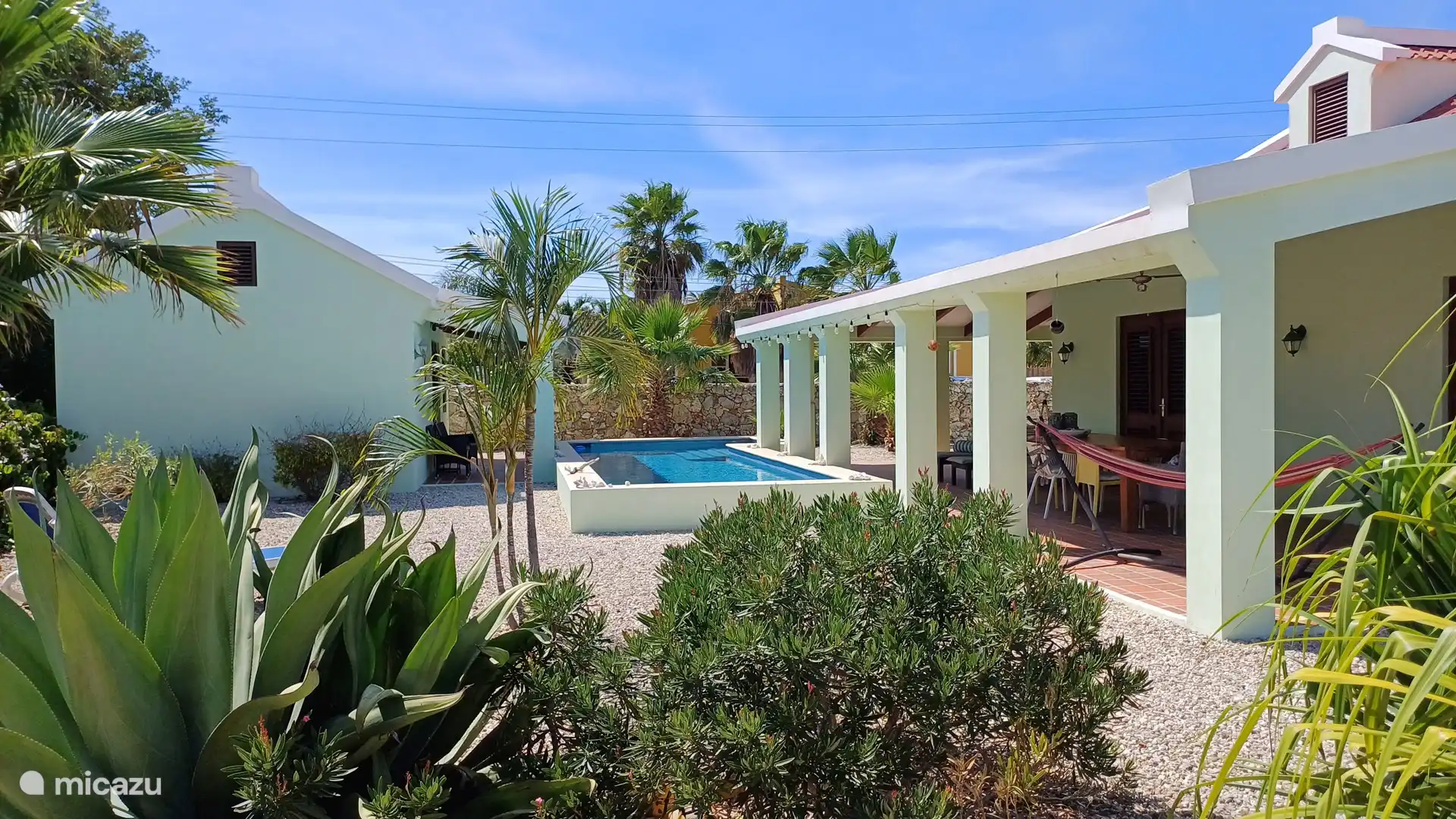 Overview of the garden, April 2024