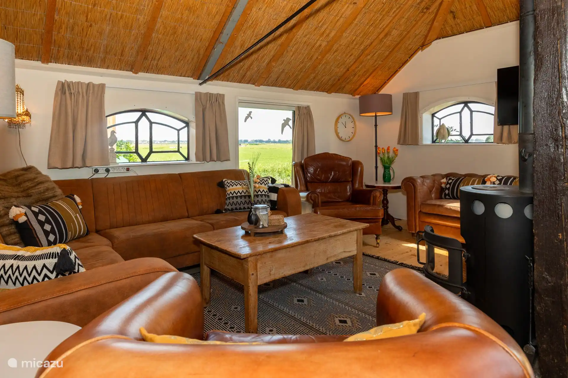 Die gemütliche Sitzecke.