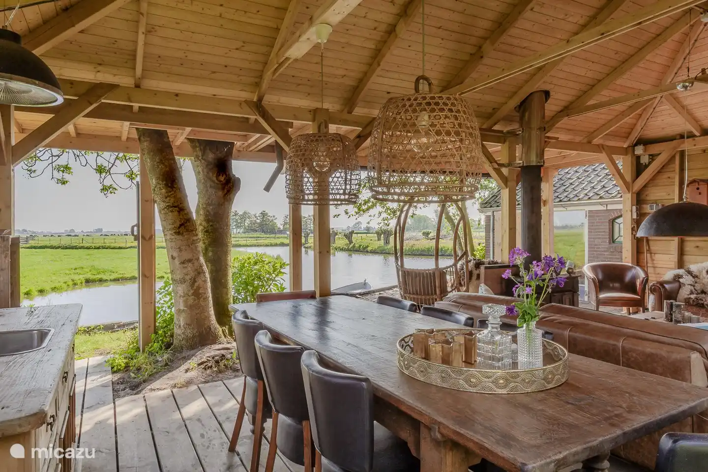 gemütliche Abende am Kamin im Buitenplaats